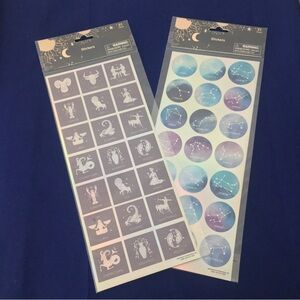 Holographic Zodiac Stickers